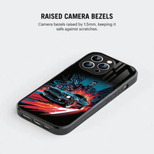 Bornstud 2D Glass Printed Car iPhone 15 Pro MAX Back Cover - Stylish & Durable Case - Bornstud