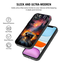 Bornstud 2D Glass Printed Car iPhone 11 Pro Back Cover - Sleek & Tough Mobile Case - Bornstud