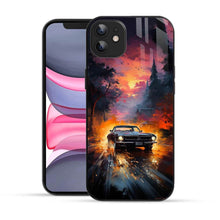 Bornstud 2D Glass Printed Car iPhone 12 Back Cover - Sleek & Tough Mobile Case - Bornstud