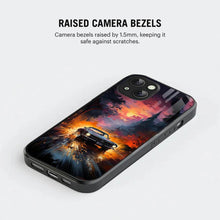 Bornstud 2D Glass Printed Car iPhone 15 Back Cover - Sleek & Tough Mobile Case - Bornstud