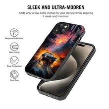 Bornstud 2D Glass Printed Car iPhone 15 Back Cover - Sleek & Tough Mobile Case - Bornstud