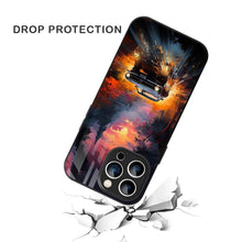 Bornstud 2D Glass Printed Car iPhone 15 Pro Back Cover - Sleek & Tough Mobile Case - Bornstud