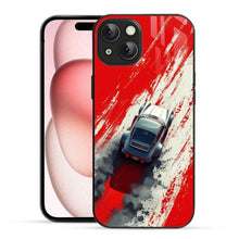 Bornstud 2D Glass Car Design iPhone Back Cover - The Perfect Balance of Style & Strength - Bornstud