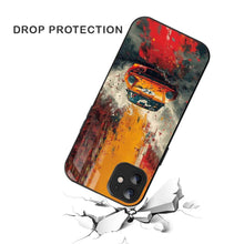 Bornstud 2D Glass Car Design iPhone Back Cover – Drive Style, Embrace Protection - Bornstud