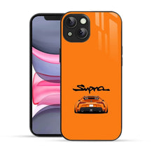 Bornstud 2D Glass SUPRA 002 Print iPhone 13 Back Cover – Unique Design - Bornstud
