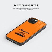 Bornstud 2D Glass SUPRA 002 Print iPhone 14 Plus Back Cover – Sleek & Strong - Bornstud