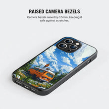 Bornstud 2D Glass VAN-001 Design iPhone 15 Pro Case – Tough & Stylish - Bornstud