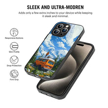 Bornstud 2D Glass VAN-001 Design iPhone 15 Pro Case – Tough & Stylish - Bornstud
