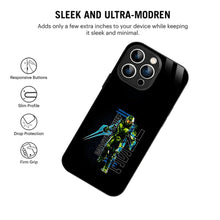 Bornstud Master Chief Gaming Printed Case for iPhone 16 Pro Max