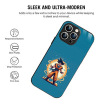 Bornstud Saiyan Power Surge Printed Case for iPhone 14 Pro