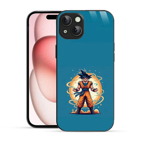 Bornstud Saiyan Power Surge Printed Case for iPhone 15 Plus