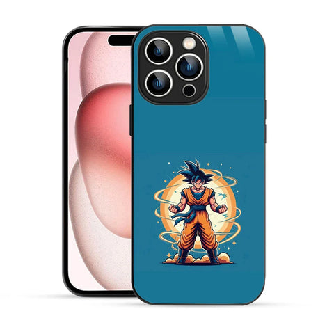 Bornstud Saiyan Power Surge Printed Case for iPhone 15 Pro Max