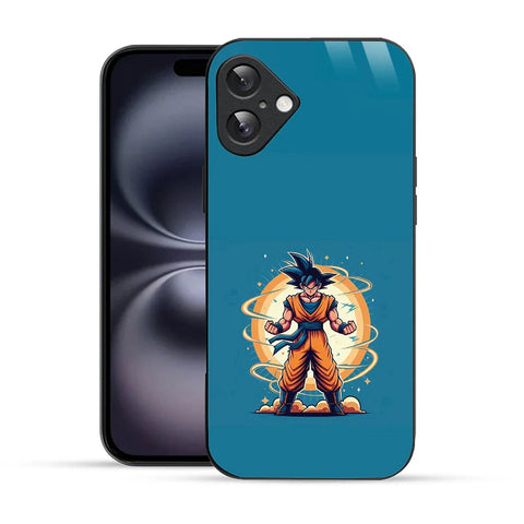 Bornstud Saiyan Power Surge Printed Case for iPhone 16 Plus