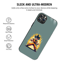 Bornstud Super Saiyan Power Anime Printed Case for iPhone 12 Pro