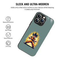 Bornstud Super Saiyan Power Anime Printed Case for iPhone 15 Pro Max