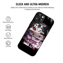 Bornstud Ultimate Dojutsu Eyes Anime Printed Case for iPhone 15 Plus