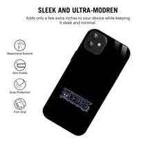 Bornstud One Piece Minimalist Logo Printed Case for iPhone 12