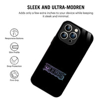 Bornstud One Piece Minimalist Logo Printed Case for iPhone 15 Pro Max