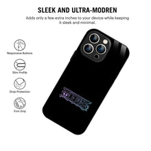 Bornstud One Piece Minimalist Logo Printed Case for iPhone 16 Pro Max