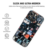 Bornstud Itachi Collage Anime Printed Case for iPhone 14 Pro Max
