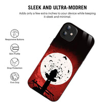 Bornstud Ninja Moonlight Silhouette Printed Case for iPhone 12