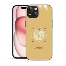 Bornstud Zodiac Aries Yellow Printed Case for iPhone 15 - Bornstud