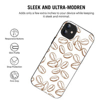 Bornstud Coffee Beans Aesthetic Printed Case for iPhone 11