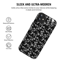 Bornstud Elegant Floral Swirl Printed Case for iPhone 12