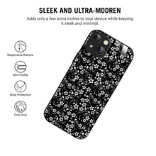 Bornstud Elegant Floral Swirl Printed Case for iPhone 13