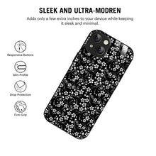 Bornstud Elegant Floral Swirl Printed Case for iPhone 15