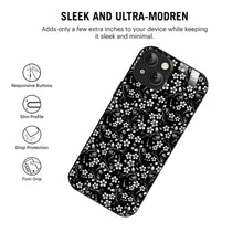 Bornstud Elegant Floral Swirl Printed Case for iPhone 15 Plus