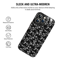 Bornstud Elegant Floral Swirl Printed Case for iPhone 15 Pro