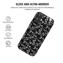 Bornstud Elegant Floral Swirl Printed Case for iPhone 16
