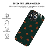 Bornstud Coffee Bean Bliss Printed Case for iPhone 13 Pro Max