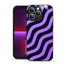 Bornstud Wavy Purple Aesthetic Printed Case for iPhone 13 Pro