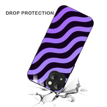 Bornstud Wavy Purple Aesthetic Printed Case for iPhone 14