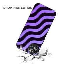 Bornstud Wavy Purple Aesthetic Printed Case for iPhone 11 Pro