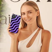 Bornstud Wavy Purple Aesthetic Printed Case for iPhone 11 Pro