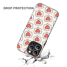 Bornstud Cute Heart Speech Bubble Aesthetic Printed Case for iPhone 15 Pro