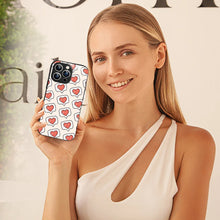 Bornstud Cute Heart Speech Bubble Aesthetic Printed Case for iPhone 15 Pro
