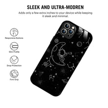 Bornstud Astronaut & Moon Printed Case for iPhone 12 Pro