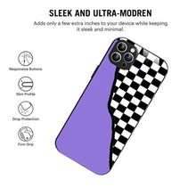 Bornstud Retro Checkerboard Aesthetic Printed Case for iPhone 12 Pro