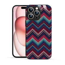 Bornstud Cozy Knit Pattern Aesthetic Printed Case for iPhone 15 Pro Max