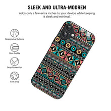 Bornstud Tribal Mosaic Printed Case for iPhone 16 Plus