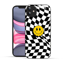 Bornstud Wavy Smile Check Printed Case for iPhone 12
