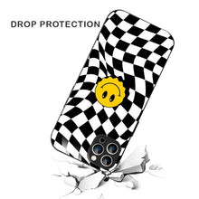 Bornstud Wavy Smile Check Printed Case for iPhone 12 Pro
