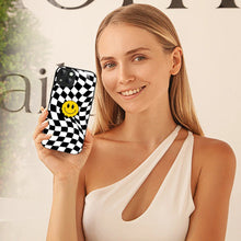 Bornstud Wavy Smile Check Printed Case for iPhone 14
