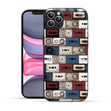Bornstud Retro Tape Stack Printed Case for iPhone 12 Pro