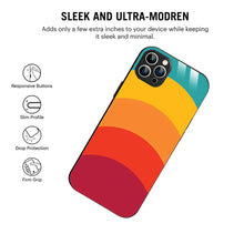 Bornstud Retro Sunset Printed Case for iPhone 12 Pro