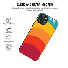 Bornstud Retro Sunset Printed Case for iPhone 13